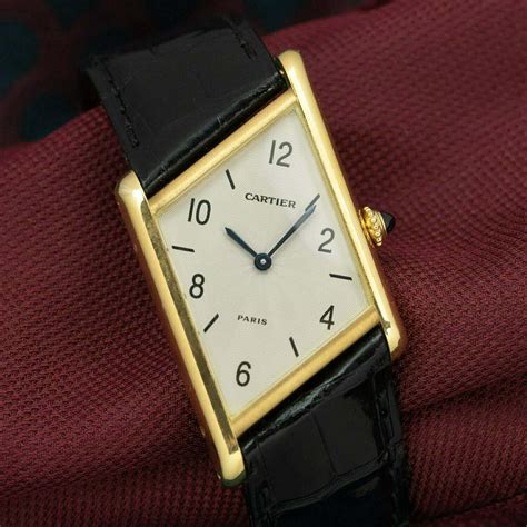 cartier tank asymetrique